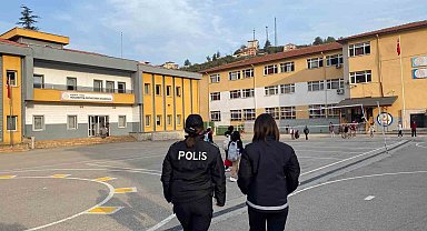 Karabük'te çocukların güvenliği için ekipler görev başında