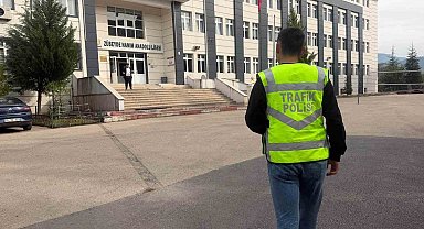 Karabük'te okul çevrelerinde güvenlik denetimleri sürüyor