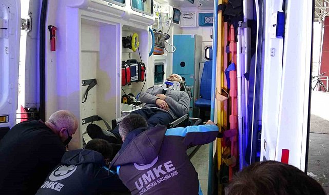 Kars'ta gerçeği aratmayan HAP tatbikatı: 10 yaralıya ekipler anında müdahale etti