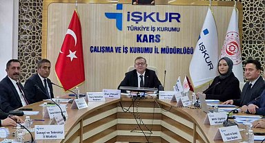 Kars'ta istihdam ve mesleki eğitim gündemi masaya yatırıldı
