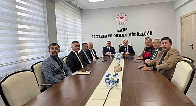 Kars'ta Toprak Analiz Laboratuvarı ve Mera Eğitim Merkezine ziyaret