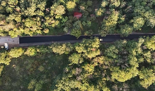 Kartepe Teleferik'e çıkan alternatif yol yenilendi