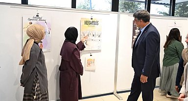 Kartepe'de genç tasarımcıların "Anadolu Müzeleri" sergisi açıldı