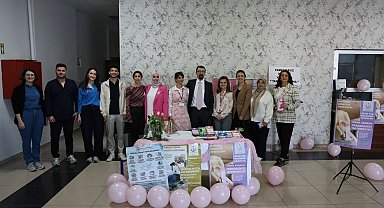 Kartepe'de meme kanserinde erken teşhisin önemi anlatıldı
