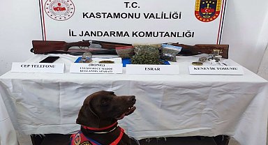 Kastamonu'da uyuşturucu operasyonları: 2 gözaltı