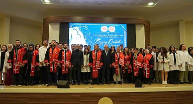 Kastamonu'da veteriner hekim adayları beyaz önlüklerini giydi
