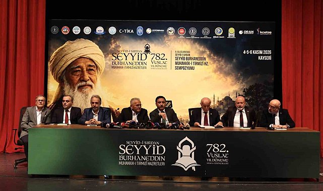 Kayseri'nin manevi mimarı Seyyid Burhaneddin Hazretleri anılacak