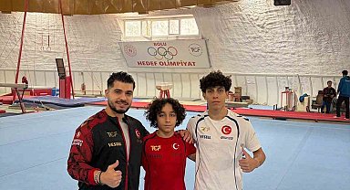 Kayserili sporcular millî takım kampında