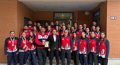 Kayserili sporcular Paris'ten 3 madalyayla döndü