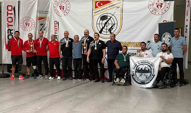 Kayserili sporculardan Para Atıcılık'ta 4 Türkiye derecesi