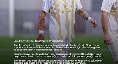 Kayserisporlu Benhur: "Yola inanmışlarla çıkılır, ikna edilmişlerle değil"