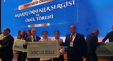 Kazım Karabekir İmam Hatip Ortaokulu Türkiye ikincisi oldu