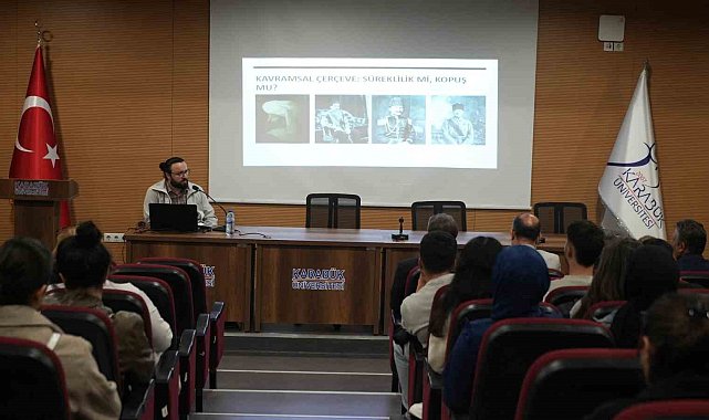 KBÜ'deki konferansta Osmanlı'dan Cumhuriyet'e uzanan süreç değerlendirildi