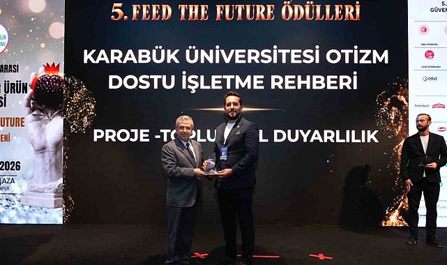 KBÜ'nün "Otizm Dostu Restoran Rehberi" projesine toplumsal duyarlılık ödülü