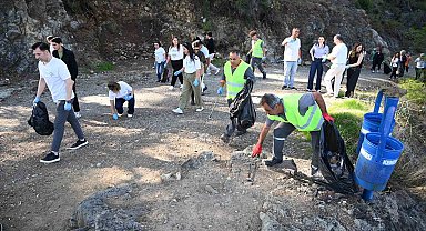 Kemer'de çevre temizliği etkinliği