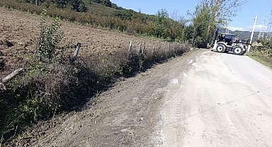 Kemerkasım'da yağmur sularına karşı önlem