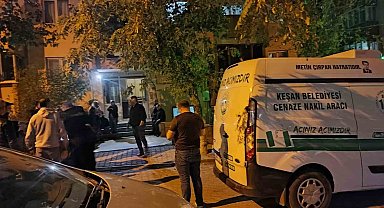 Keşan'da bir kişi evinde ölü bulundu