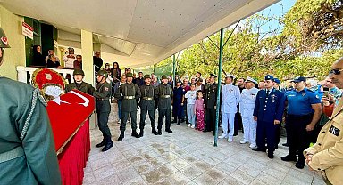 Kıbrıs Gazisi Ali Yay, askeri törenle son yolculuğuna uğurlandı