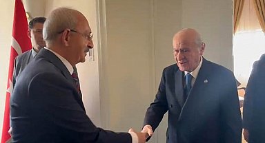 Kılıçdaroğlu ile Bahçeli baş başa görüştü