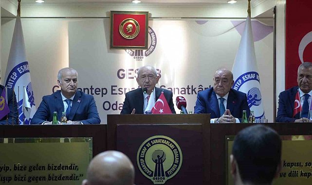 Kılıçdaroğlu: "Bu ülkede esnaf bakanlığının kurulması lazım"
