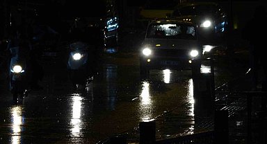 Kilis'te kuvvetli yağış etkili oldu