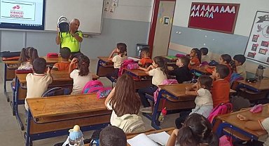 Kilis'te öğrencilere trafik eğitimi