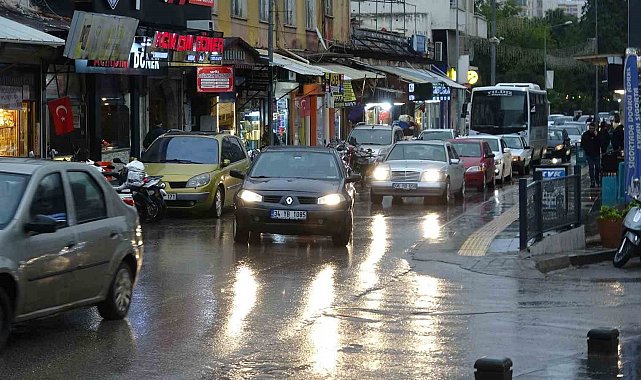 Kilis'te yağışlı ve kasvetli hava etkili oluyor