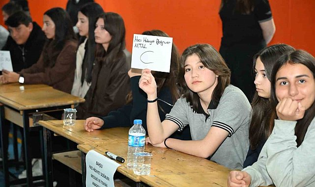 Kırıkkale'de liseler arasında "Tabiat ve Yaşanabilir Çevre Bilgi Yarışması" düzenlendi