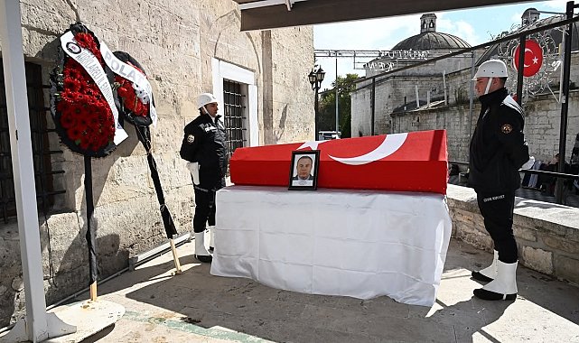 Kırklareli Emniyet Müdürlüğü personeli Mete Kapancı son yolculuğuna uğurlandı