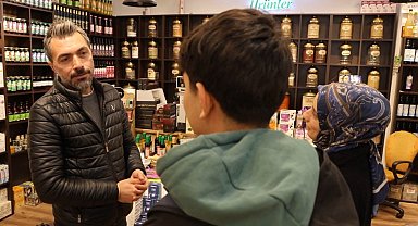 Kırşehir'de aktarlar kışa özel indirime gitti