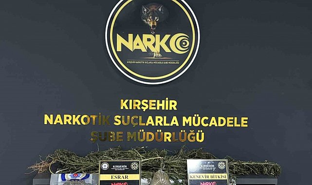 Kırşehir'de uyuşturucu operasyonu: 1 tutuklama