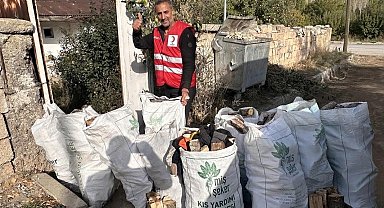 Kızılay'dan yaşlılara kış desteği