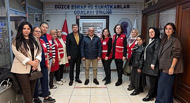 Kızılay'ın kadınları esnaf odaları ile buluştu