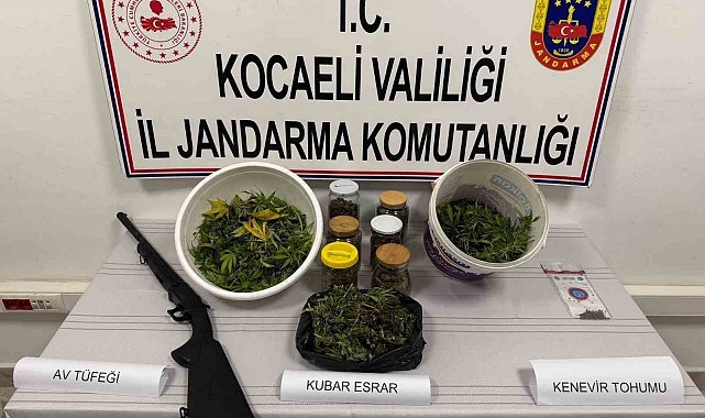 Kocaeli'de jandarmadan uyuşturucu operasyonu: 2 şüpheli yakalandı