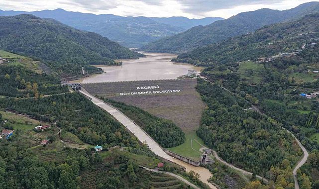 Kocaeli'de sağanak barajları doldurdu