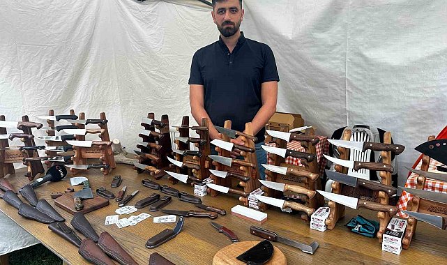 Kök ceviz saplı bıçakları Japonya dahil 11 ülkeye ihraç etti