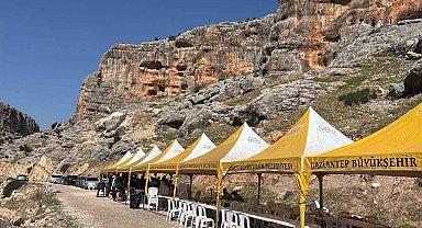 Köklüce Kanyonu'nda 'Tırmanış Festivali' düzenlendi