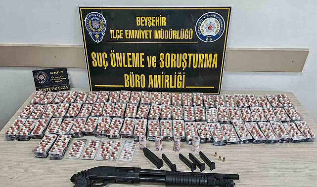 Konya'da polis ekiplerinden uyuşturucu operasyonu: 5 gözaltı