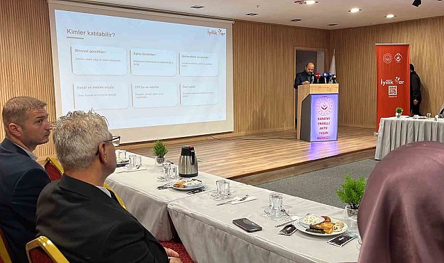 Konya'da "İyilik Var" projesi tanıtıldı