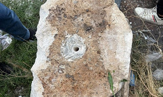 Konya'da tarihi heykel kaidesini çalan 3 şüpheli hakkında adli işlem başlatıldı