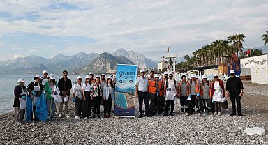 Konyaaltı sahillerinde plastik atıklara karşı yeni proje