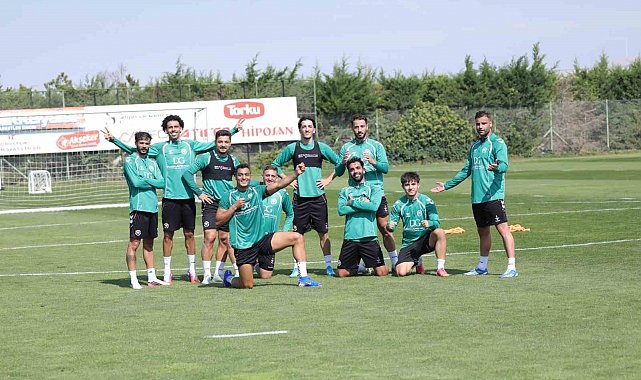 Konyaspor, Başakşehir maçı hazırlıklarını sürdürdü