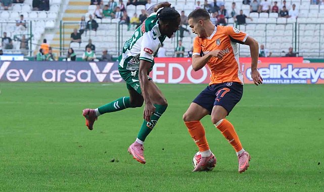 Konyaspor ile Başakşehir FK 31. randevuda