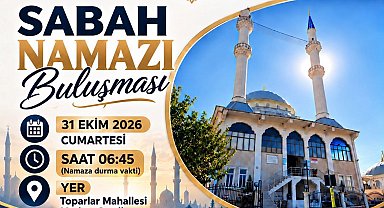 Köyceğiz'de sabah namazı buluşmaları Toparlar Merkez Camii'nde başlıyor