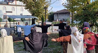 Köylerde sağlıklı yaşam alışkanlığı kazandırılıyor