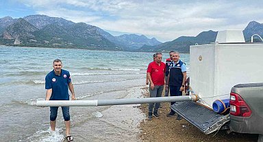 Kozan'da 665 bin sazan yavrusu baraj ve göletlere bırakıldı