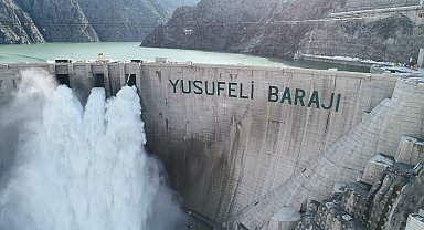 Kurak yılda rekor üreten Yusufeli, dört barajın da verimini artırdı