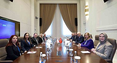 Kurtulmuş, Bişkek'te KKTC Cumhuriyet Meclisi Başkanı Öztürkler ile görüştü