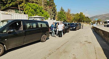 Kuşadası'nda turist taşıyan araçlara sıkı denetim