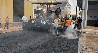 KÜSGET'te yollar yenileniyor